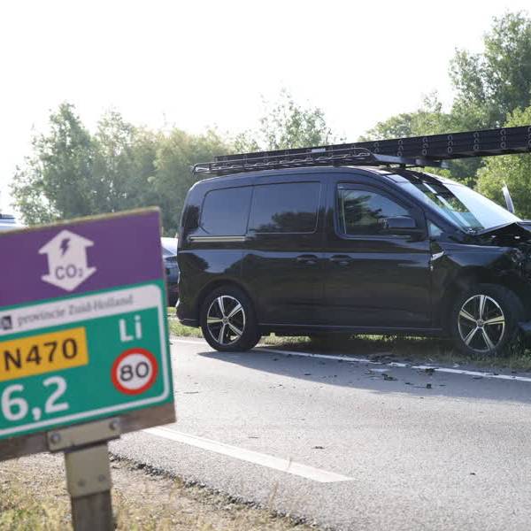 Kop-staartbotsing zorgt voor verkeershinder bij Delfgauw