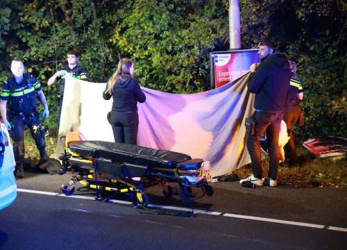 Motorrijder overleden na ernstig ongeval op de Prinses Beatrixlaan