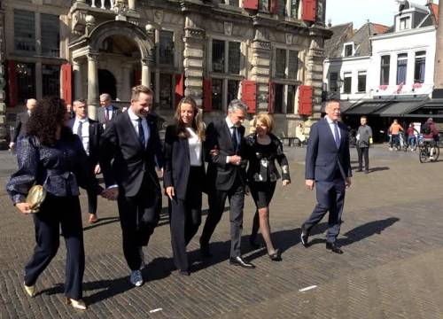 Premier Schoof en Haagse top bij Matthäus Passion in Delft