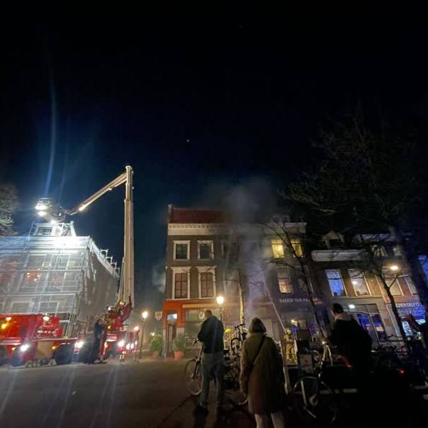 Zeer grote brand woningen Nieuwstraat