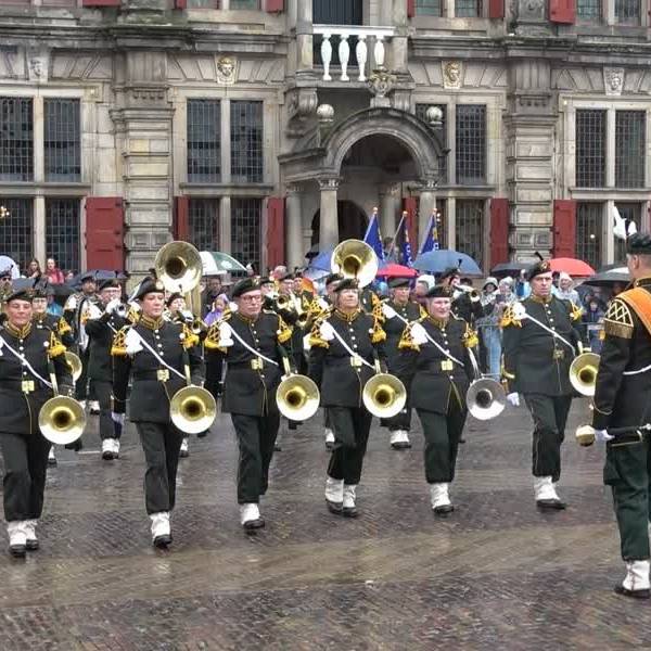 Feestje op de Markt als afsluiting van Taptoe Delft: ‘De top van wat we ooit hebben bereikt’