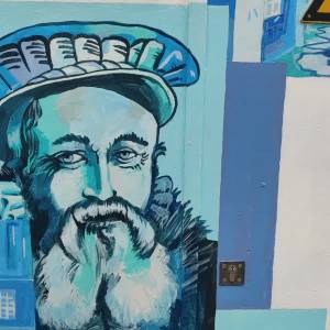 Grauwe elektriciteitskastjes opgefleurd tot Delftsblauwe kunstwerken