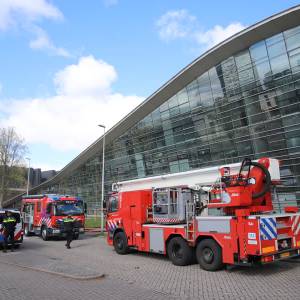 Brand in universiteitsbibliotheek TU Delft