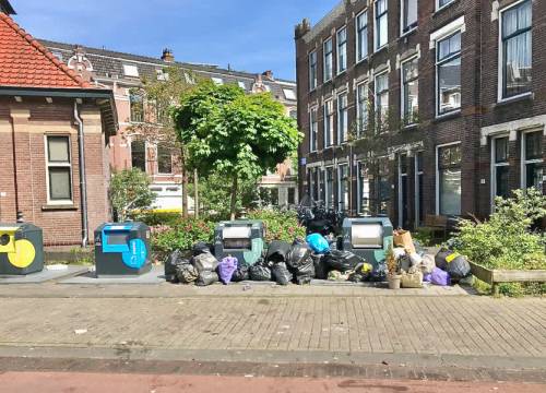 Delftenaren hoeven niet per zak te betalen voor het restafval