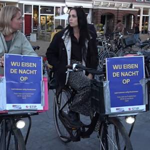 Fietstocht voor meer veiligheid op straat: 'Ik wil dat mijn dochter veilig over straat kan'