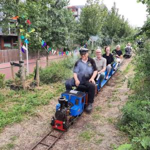 Wethouder Huijsmans opent het Delftzichtpark