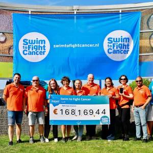 Swim to Fight Cancer: tussenstand staat op ruim 160 duizend euro