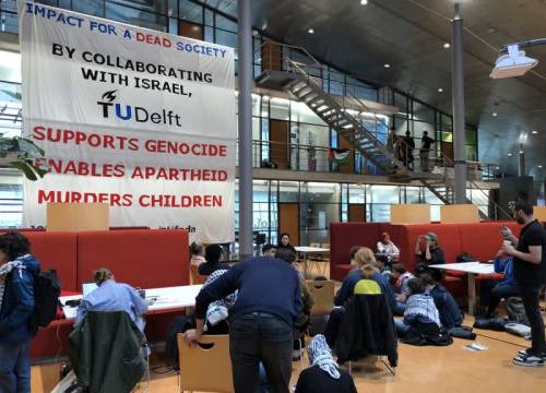 Studenten blijven kritisch op samenwerkingsstop TU Delft en Israël: “Nog veel werk te doen”