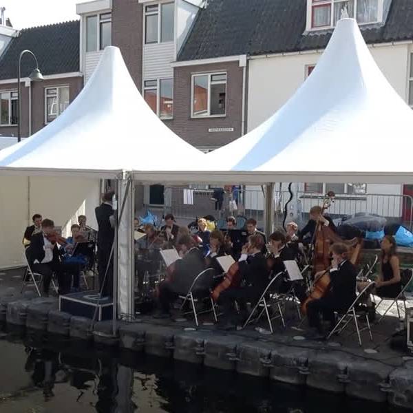 (VIDEO) Muziek op het Doelenplein