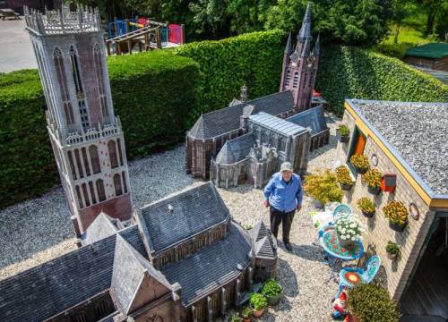 Delftse miniatuurkerken wachten op verhuizing: 130.000 euro nodig