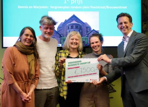 Het Westerkwartier wint 7500 euro voor vergroeningsplan