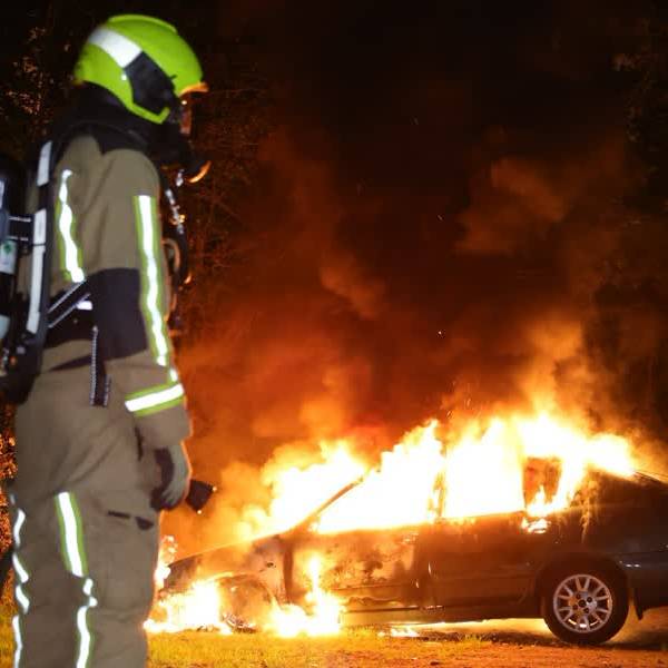 Derde autobrand op Bieslandsepad, 23e dit jaar in Delft