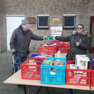 Groot succes bij ‘kersteditie’ van inzameling voedselbank Delft