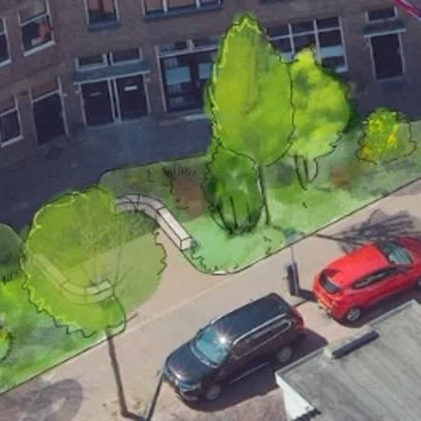 Honderd straten groener in Delft: Eerste achttien ontwerpen definitief
