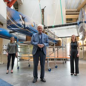TU Delft maakt eerste vliegende waterstofboot ter wereld