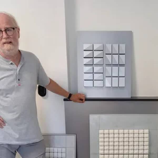 Buitenaardse kunst: het werk van Delftse kunstenaar gaat naar de maan