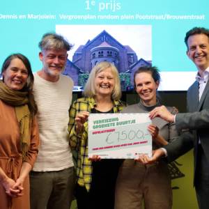 Het Westerkwartier wint 7500 euro voor vergroeningsplan