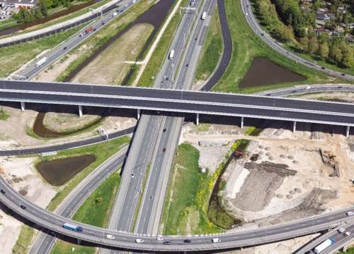 Rijstrook in belangrijk verkeersknooppunt vijf dagen dicht door reparatie