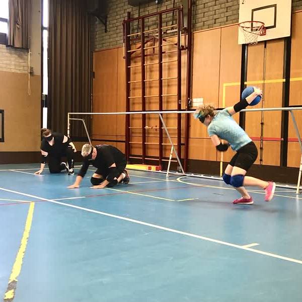 Delvenaar Robin speelt goalball: 