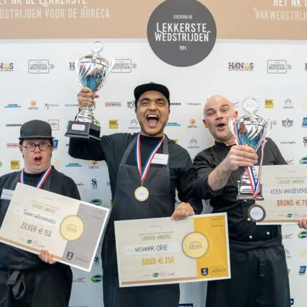 Firma van Buiten wint goud én zilver op de Horecava