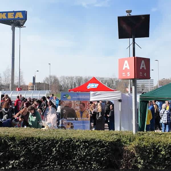 Tweede staking in een maand bij Ikea Delft, meer medewerkers doen mee