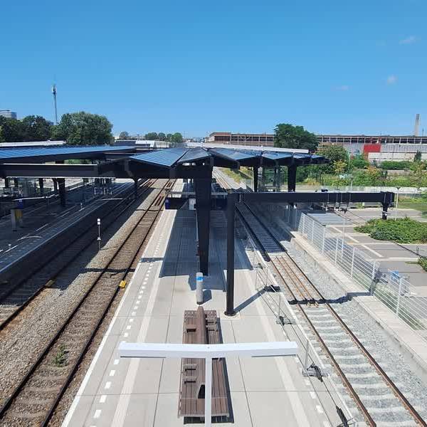 Van twee naar vier sporen bij Delft