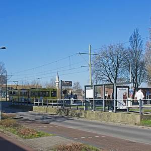 Nachtelijke werkzaamheden bij tramhaltes aan Martinus Nijhofflaan