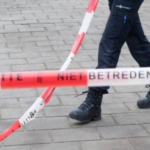 Explosie in een flatwoning aan de Bachsingel in Delft