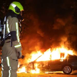 Derde autobrand op Bieslandsepad, 23e dit jaar in Delft