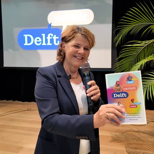 'Delft Vertelt' uitgereikt in OPEN