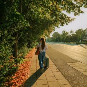 Het lijkt wel herfst: door lange droogte liggen de blaadjes al op de straat