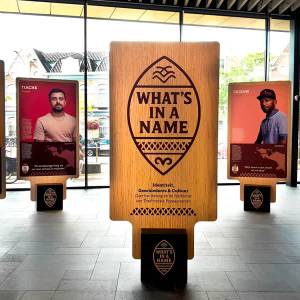 Expositie stadskantoor over Papoea namen: What's in a name?